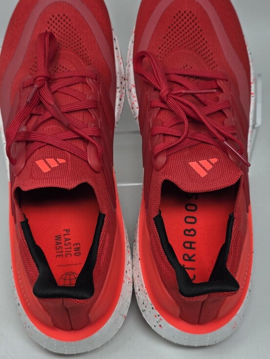 Adidas ULTRABOOST Men\'s Size 11 Light 2023 Running Shoes Solar Red  IG0746 main image 4